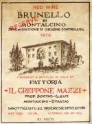 Brunello ris_Greppone Mazzi 1975